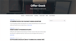 Desktop Screenshot of offergeek.com